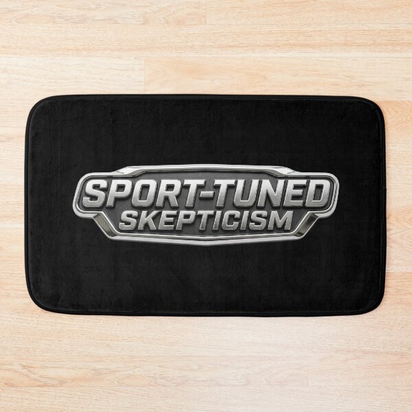 Item preview, Sport‑Tuned Skepticism – Automotive Emblem Parody Design designed and sold by Automotive Art by Greg.