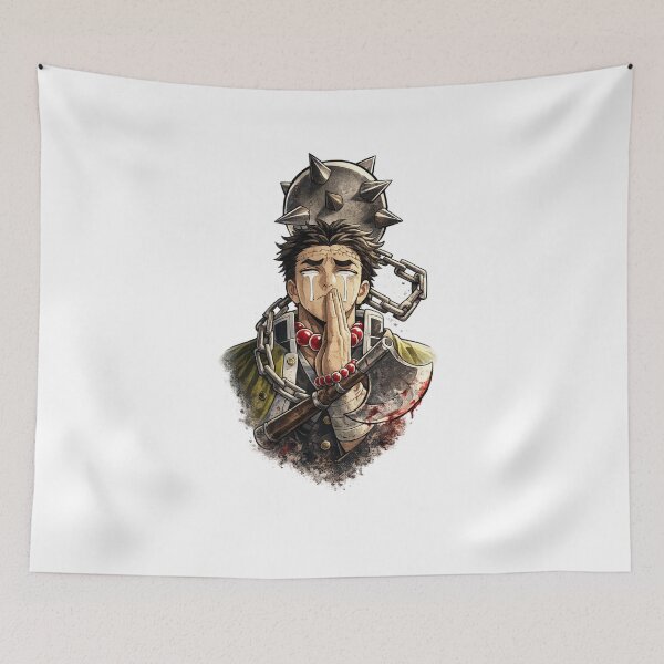Item preview, Gyomei Himejima The Stone Hashira Fan Art designed and sold by AllGBlArt.