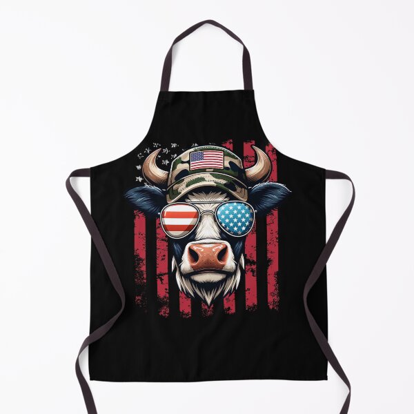 Item preview, Funny Cow 4th July USA Flag America Boys Girls Kids designed and sold by rafaeltto.
