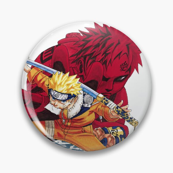 Item preview, Naruto and Gaara designed and sold by KitsunesCloset.
