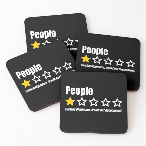 Item preview, People One Star Would Not Recommend Sarcastic Review designed and sold by Dondonmart.