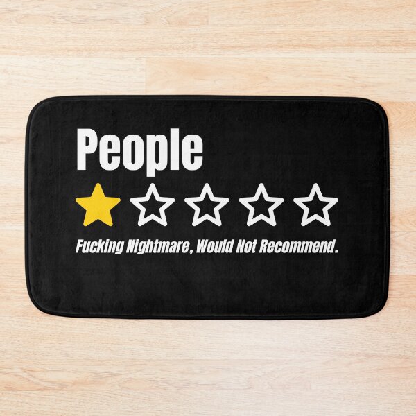 Item preview, People One Star Would Not Recommend Sarcastic Review designed and sold by Dondonmart.