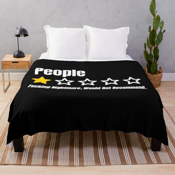 Item preview, People One Star Would Not Recommend Sarcastic Review designed and sold by Dondonmart.