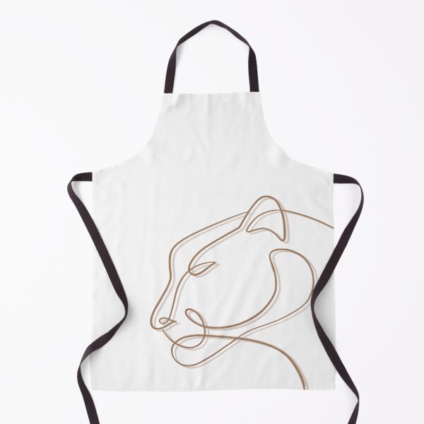 Item preview, Minimalist Big Cat Line Art designed and sold by Barelythere2324.