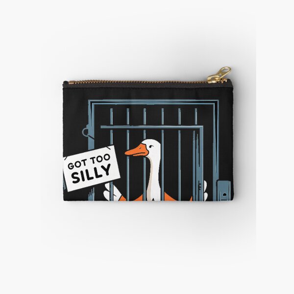 Item preview, Got Too Silly Funny Goose - Funny Goose Jail Bird T-Shirt_4500x5400 designed and sold by CriseldaBruning.