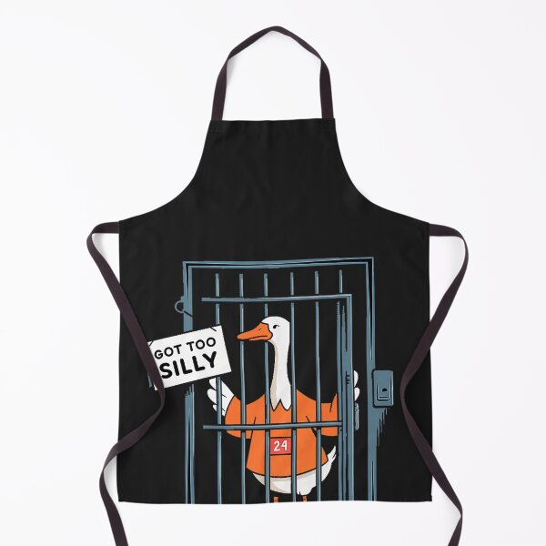 Item preview, Got Too Silly Funny Goose - Funny Goose Jail Bird T-Shirt_4500x5400 designed and sold by CriseldaBruning.