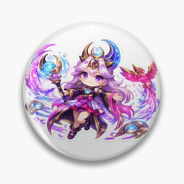 Item preview, MLBB Pharsa - Neon Shingetsu (chibi) designed and sold by vvv's.