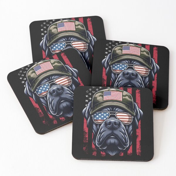 Item preview, Funny Cane Corso 4th July USA Flag America Mom Dad Kids designed and sold by rafaeltto.