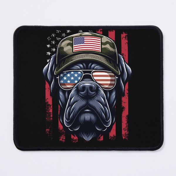 Item preview, Funny Cane Corso 4th July USA Flag America Mom Dad Kids designed and sold by rafaeltto.