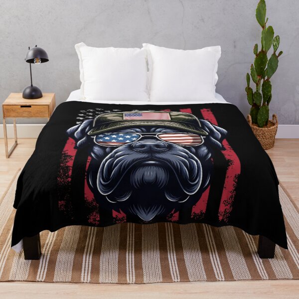 Item preview, Funny Cane Corso 4th July USA Flag America Mom Dad Kids designed and sold by rafaeltto.