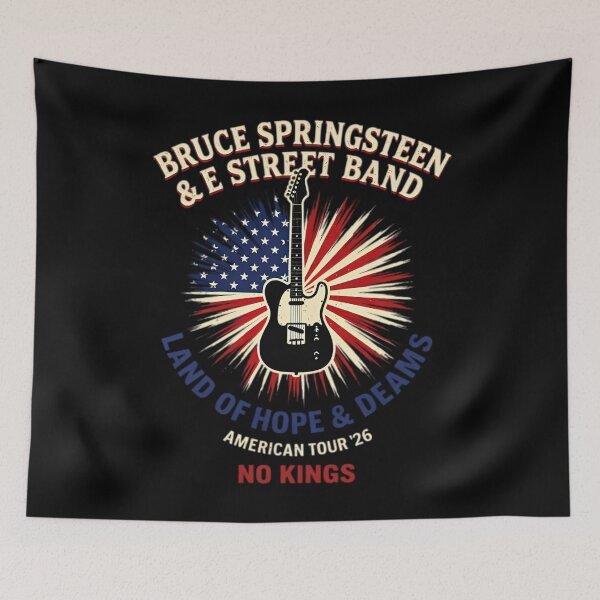Item preview, Land of Hope, Land of Hope and Dreams Tour, Bruce Springsteen & E Street Band, No kings designed and sold by OtoFunFC.