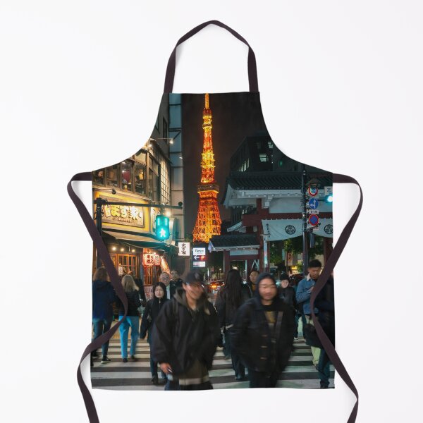 Item preview, Tokyo at night time with Tokyo Tower at the background designed and sold by sinseeho.