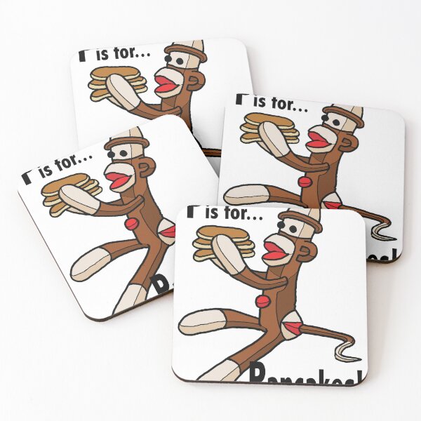 Item preview, bobo the bonobo - P is for Pancakes! designed and sold by Bobo-lucky-shop.
