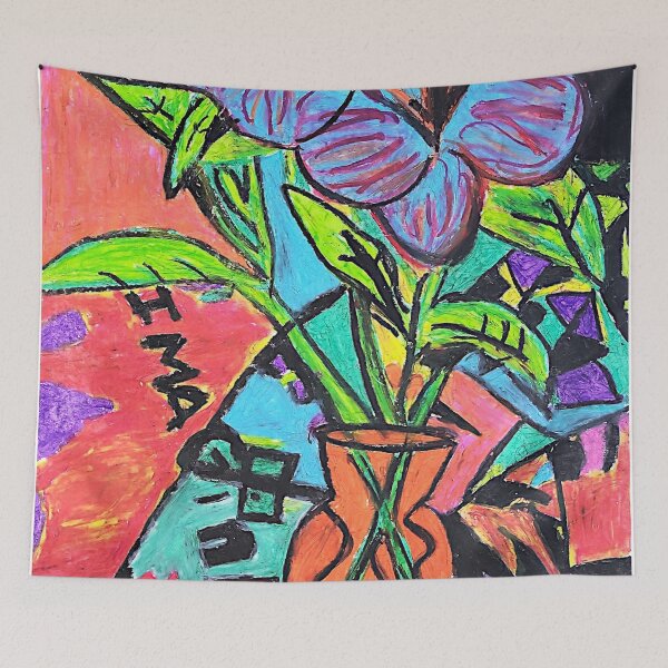 Item preview, Imagine Bloom | Abstract Floral Expressionism designed and sold by LuxuryApparels.