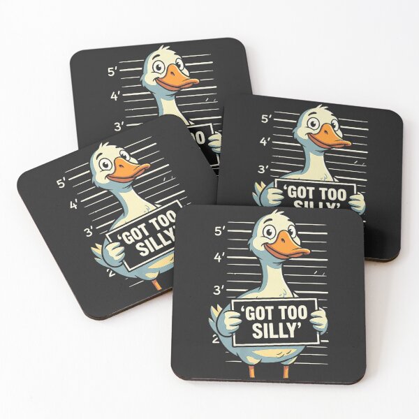 Item preview, Got Too Silly Funny Goose Pun Humor for Animal Lovers T-Shirt_4500x5400 designed and sold by CriseldaBruning.