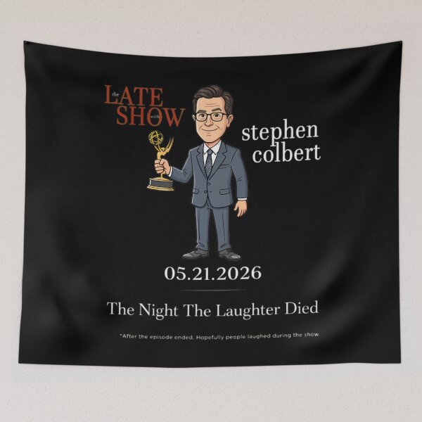 Item preview, Late Night Comedy, The Last Show With Stephen Colbert 2026 designed and sold by OtoFunFC.