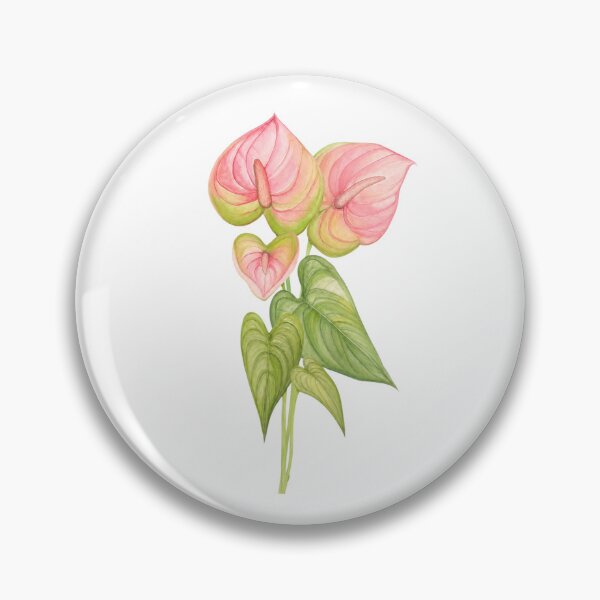 Item preview, Pink Anthuriums designed and sold by girlsgirldesign.