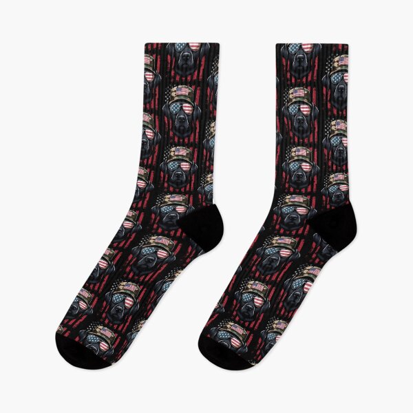 Item preview, Funny Black Labrador 4th July USA Flag America Mom Dad Kids designed and sold by rafaeltto.