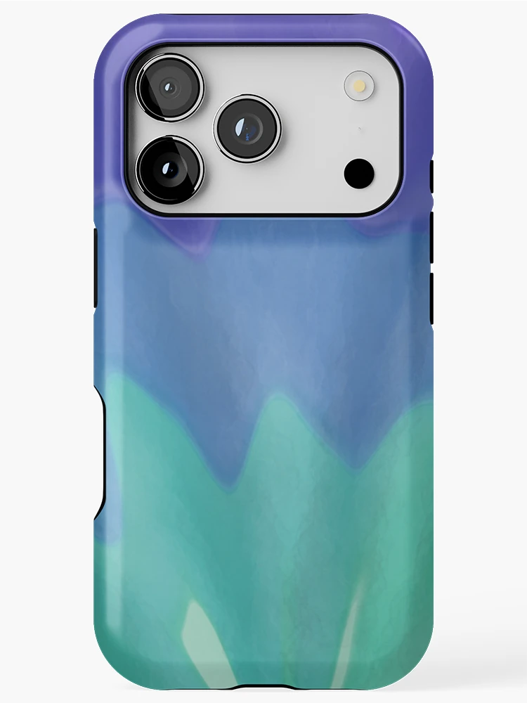 Thumbnail 1 of 4, iPhone Case, Purple Ruffles designed and sold by foxscribbles.