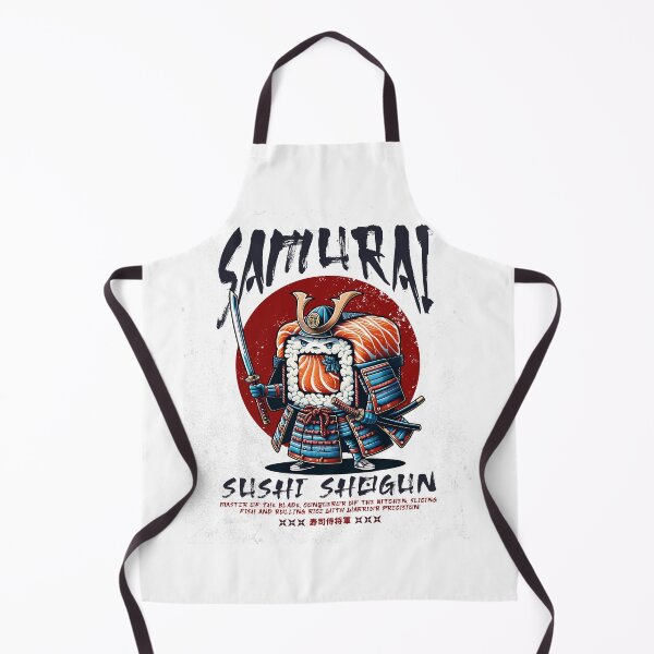 Item preview, Samurai Sushi Shogun Retro Japan Food Warrior designed and sold by Master_Reed.