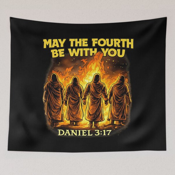 Item preview, May The Fourth Be With You Daniel 3 17 designed and sold by OtoFunFC.
