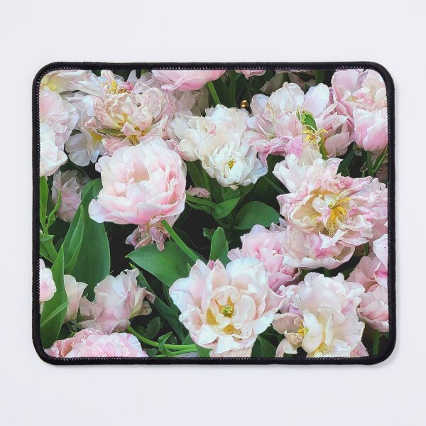 Item preview, Pinkish White Tulips in a Field designed and sold by Facebook.com/ ArtByAmyMinori.