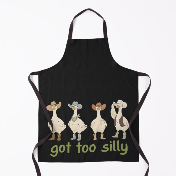 Item preview, Got Too Silly Funny Goose Western Cowgirls Boots Humor T-Shirt_4500x5400 designed and sold by CriseldaBruning.