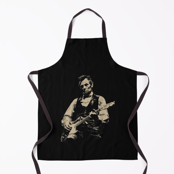 Item preview, President Abraham Lincoln Abe Lincoln Playing Guitar Retro Vintage designed and sold by OtoFunFC.