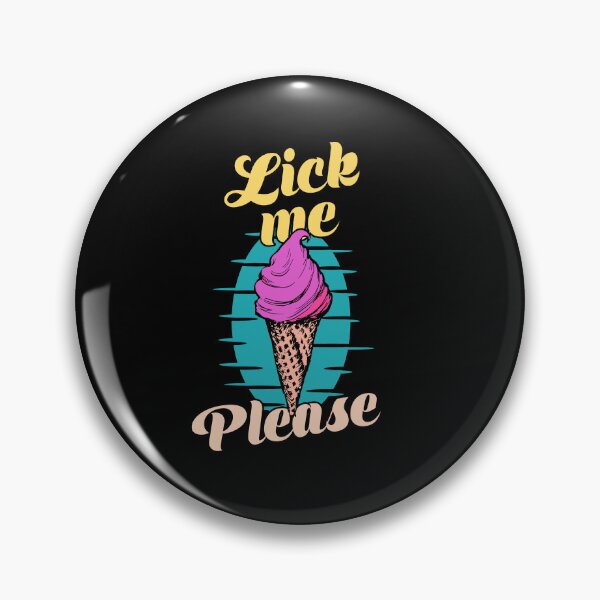 Item preview, ick Me Please Funny Ice Cream Pun designed and sold by EichStore.