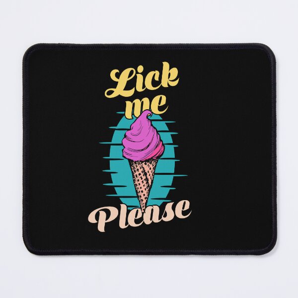 Item preview, ick Me Please Funny Ice Cream Pun designed and sold by EichStore.
