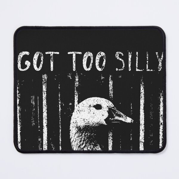 Item preview, Got Too Silly Goose Meme Funny Goose Jailbird Prison T-Shirt_4500x5400 designed and sold by CriseldaBruning.