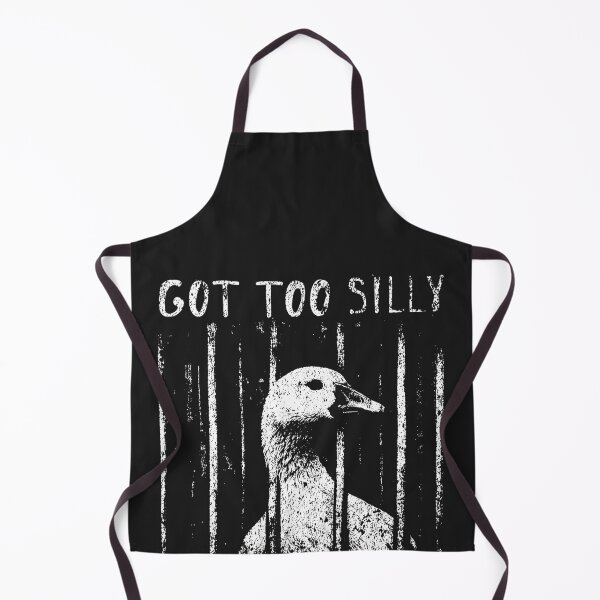 Item preview, Got Too Silly Goose Meme Funny Goose Jailbird Prison T-Shirt_4500x5400 designed and sold by CriseldaBruning.