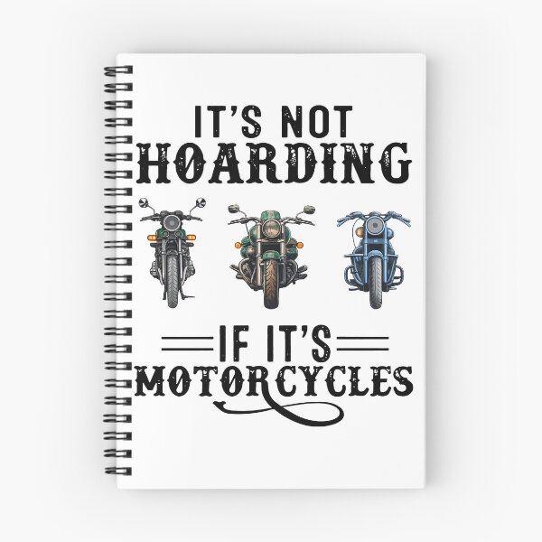 Item preview, It's Not Hoarding If It's Motorcycles designed and sold by sawczy-shop.