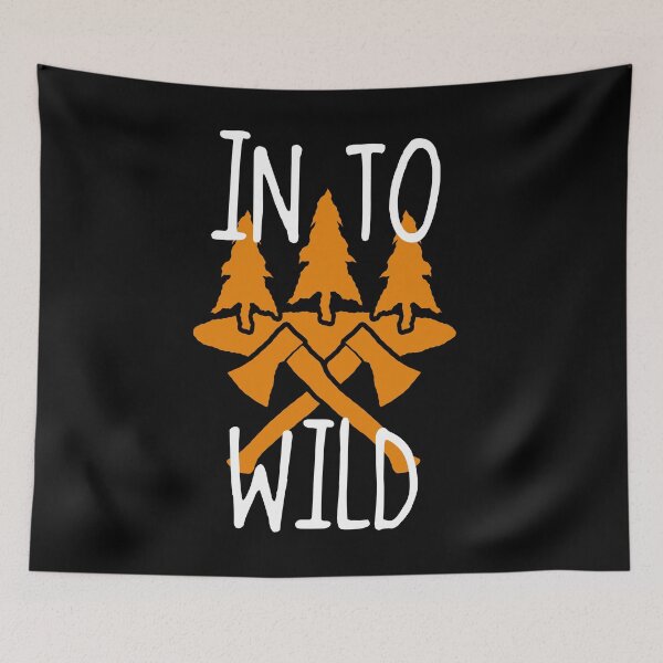 Item preview, Into the Wild Lumberjack Design | Gift Idea for Dad & Outdoor Lovers designed and sold by EichStore.