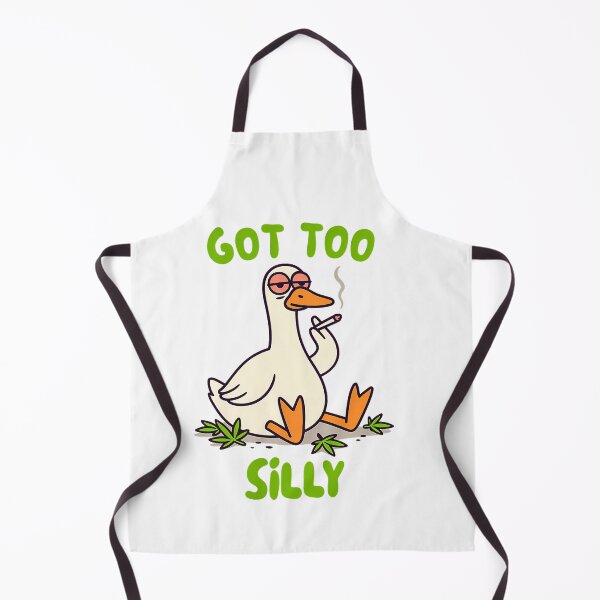 Item preview, Cannabis Stoner Silly Goose Smoking Weed 420 Got Too Silly T-Shirt_4500x5400_4500x5400 designed and sold by CriseldaBruning.