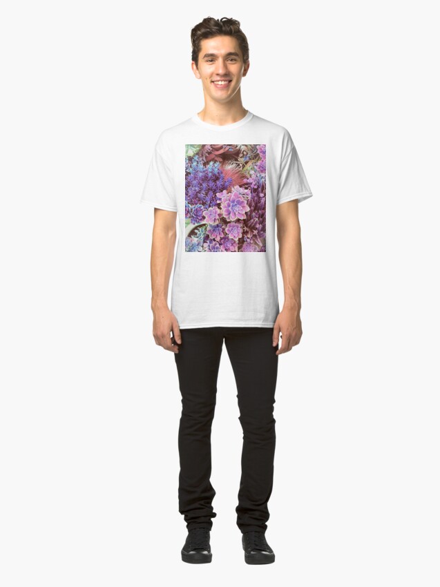 Alternate view of Succulent Garden View Classic T-Shirt