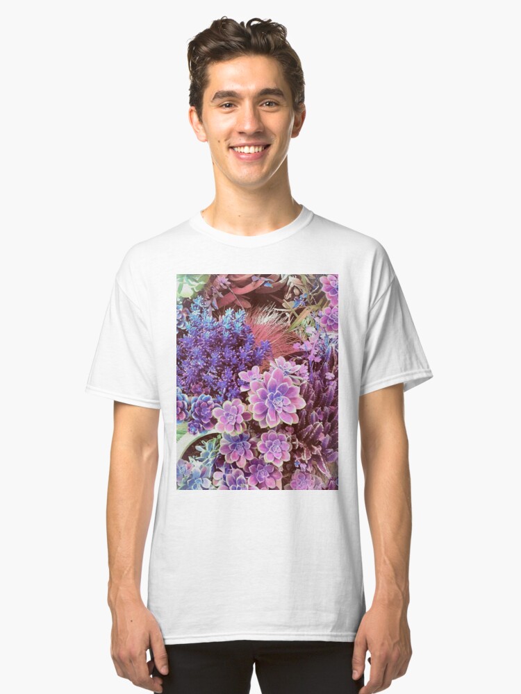Alternate view of Succulent Garden View Classic T-Shirt