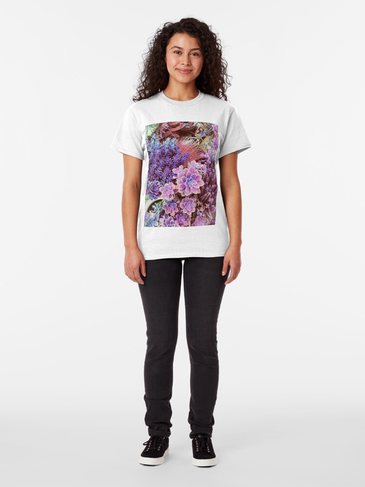 Alternate view of Succulent Garden View Classic T-Shirt