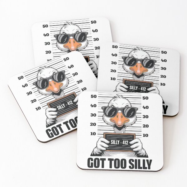 Item preview, Got Too Silly Funny Goose Face Mugshot Humor for Men Women T-Shirt_4500x5400 designed and sold by CriseldaBruning.
