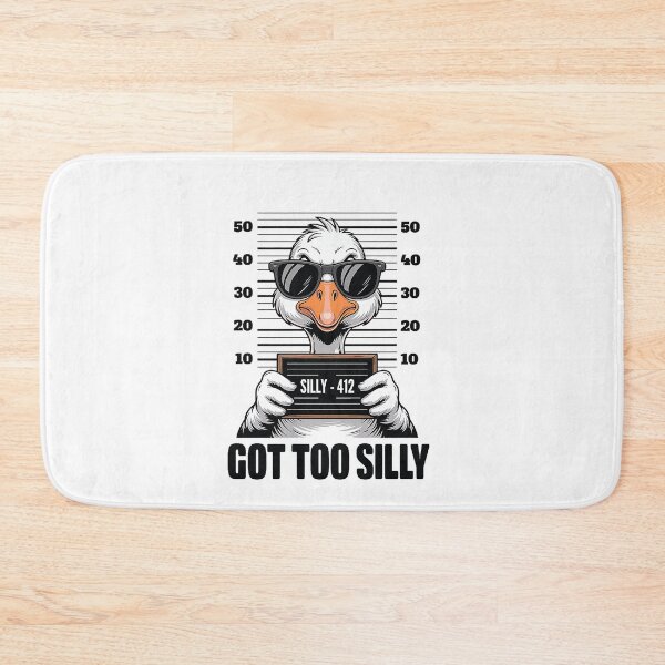 Item preview, Got Too Silly Funny Goose Face Mugshot Humor for Men Women T-Shirt_4500x5400 designed and sold by CriseldaBruning.