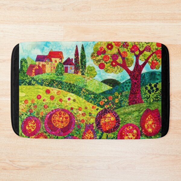 Item preview, Colorful Quilted Garden Landscape  designed and sold by Modaozushi216.