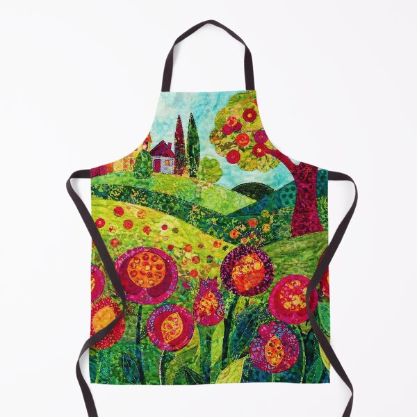 Item preview, Colorful Quilted Garden Landscape designed and sold by Modaozushi216.