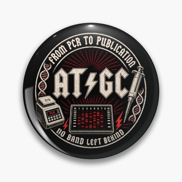 Item preview, AT GC Vintage AC/DC Molecular genetic code designed and sold by labstud.