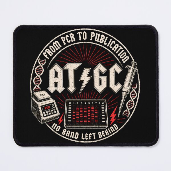 Item preview, AT GC Vintage AC/DC Molecular genetic code designed and sold by labstud.