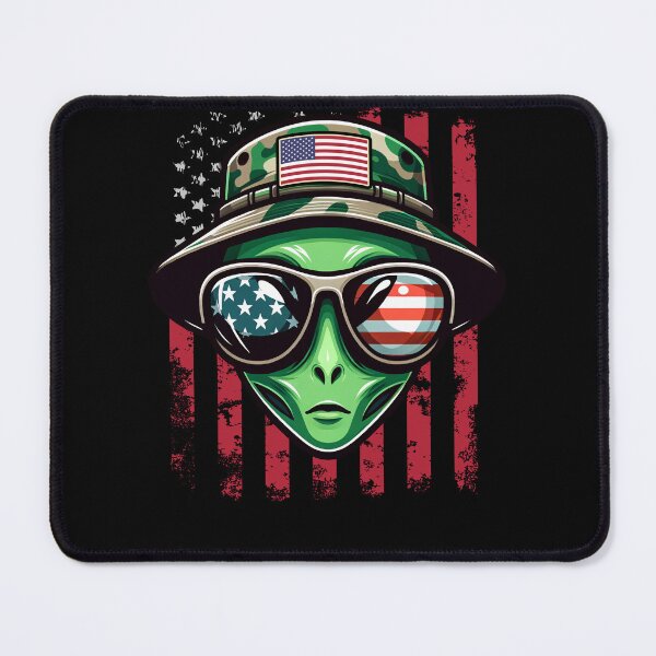 Item preview, Funny Alien 4th July USA Flag America Boys Girls Kids designed and sold by rafaeltto.