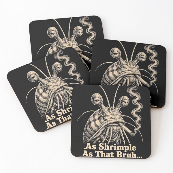 Item preview, As Shrimple As That Bruh... designed and sold by Birdie and Flynn.