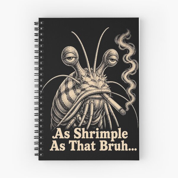 Item preview, As Shrimple As That Bruh... designed and sold by Birdie and Flynn.