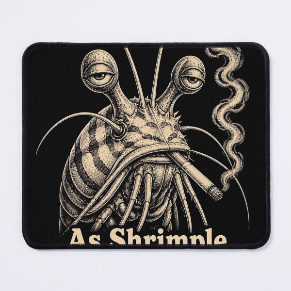 Item preview, As Shrimple As That Bruh... designed and sold by Birdie and Flynn.