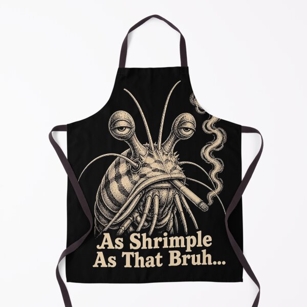 Item preview, As Shrimple As That Bruh... designed and sold by Birdie and Flynn.