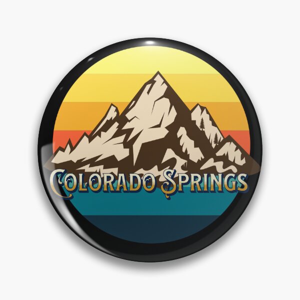 Item preview, Retro Colorado Nature - Colorado Springs designed and sold by CattlettArt.